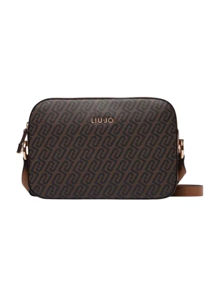 Liu Jo torebka crossbody z imitacji skóry brązowa