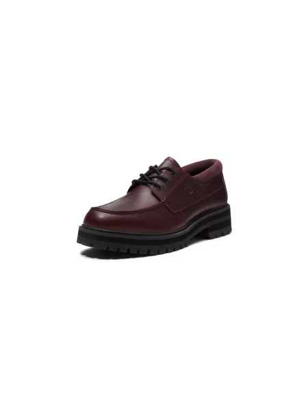 TIMBERLAND Pantofi cu șireturi BRITTON DRIVE vin roșu