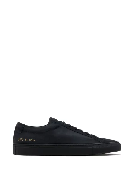 Sneakerși Common Projects cu șireturi din dantelă albastru