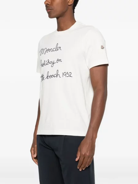 Tricou Moncler cu broderie