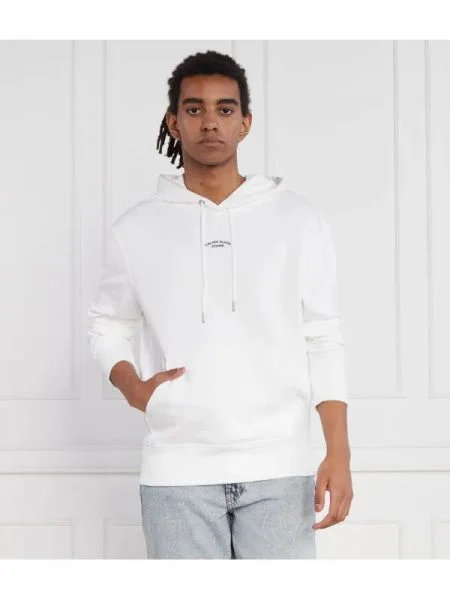 Calvin Klein Jeans Hanorac alb