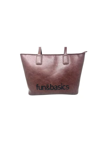 Kabelka Fun & Basics hnedá