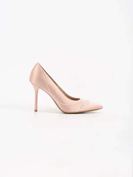 Karl Lagerfeld pantofi cu stiletto Sarabande bej