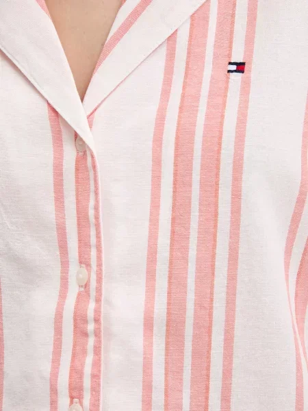 Tommy Hilfiger пижама дамска с лен оранжево