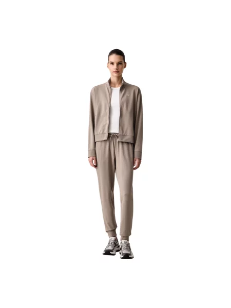 Emporio Armani Dres Beżowy brązowy