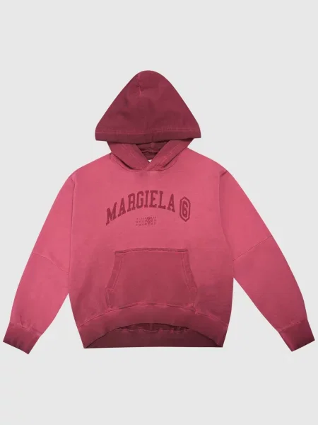Детское худи Maison Margiela Mm6 розовое