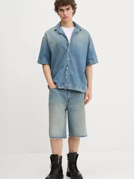 Koszula dżinsowa Won Hundred niebieska
