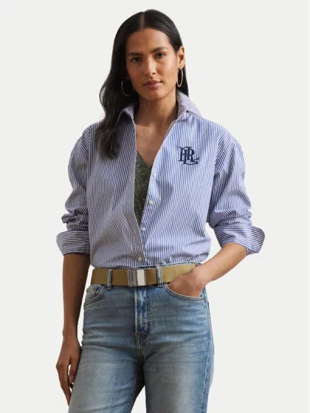 LAUREN RALPH LAUREN Košile Modrá bílá
