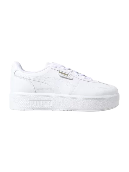 Sneakersy Puma Platform na platformie białe