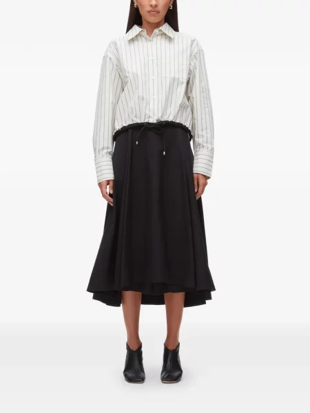 Cropp cămașă 3.1 Phillip Lim cu dungi negru
