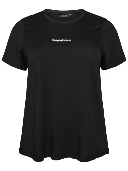 Zizzi Tricou VLIZ H' negru