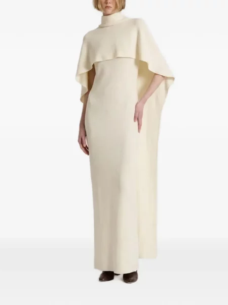 Rochie maxi Alberta Ferretti alb