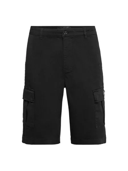 Szorty cargo Philipp Plein czarne