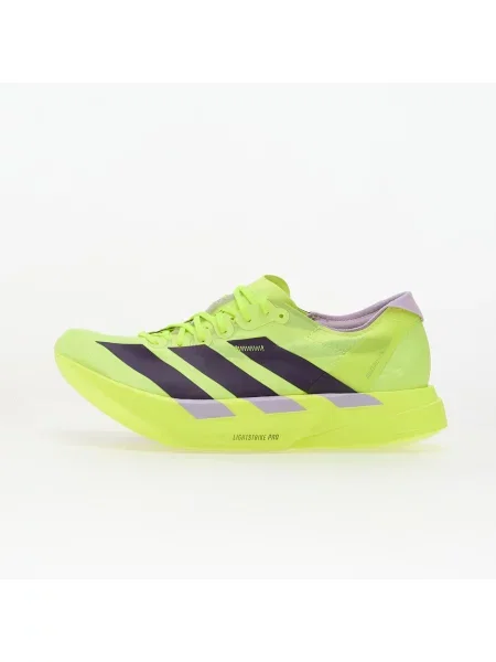 Sneakers adidas Adizero Adios Pro 4 Solar Yellow/ Aurora Plum/ Powder Plum EUR 42 galben