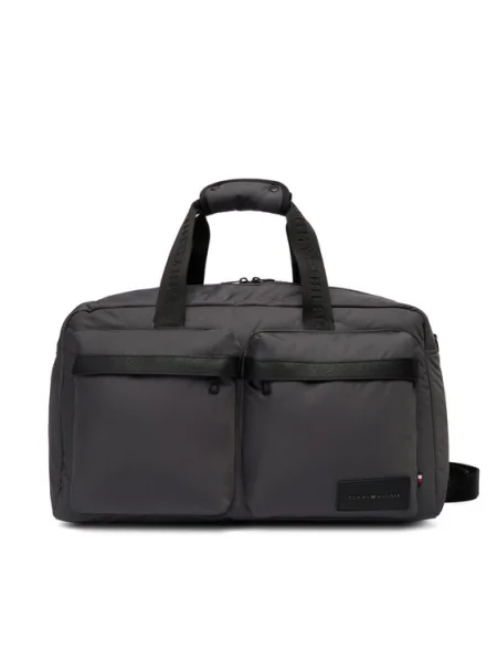 Taška Tommy Hilfiger Th Repreve Duffle sivá