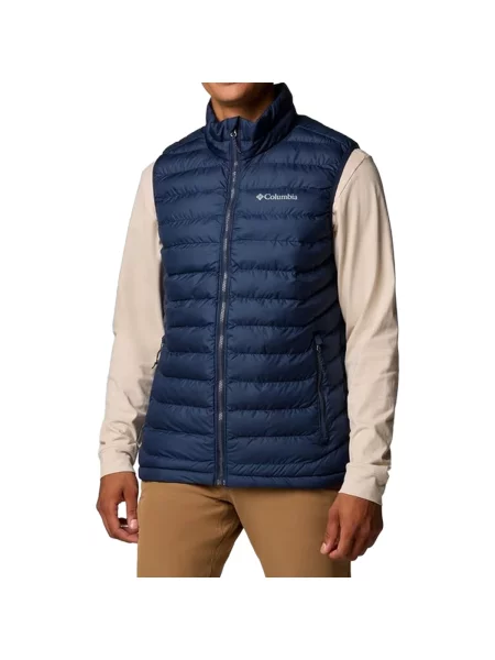 Pánska vesta Columbia Powder Lite II colleglate navy modrá