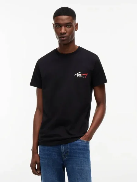 Tommy Jeans Tricou negru