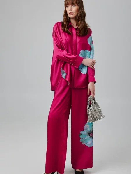 Штани Andre Tan рожеві