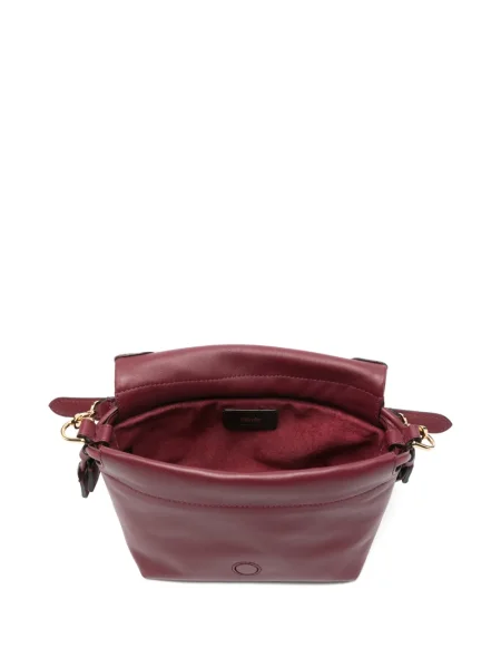 Geantă tip baghetă Fendi Baguette din piele roșu