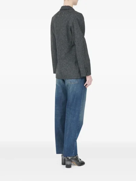 Яке Maison Margiela от туид сиво