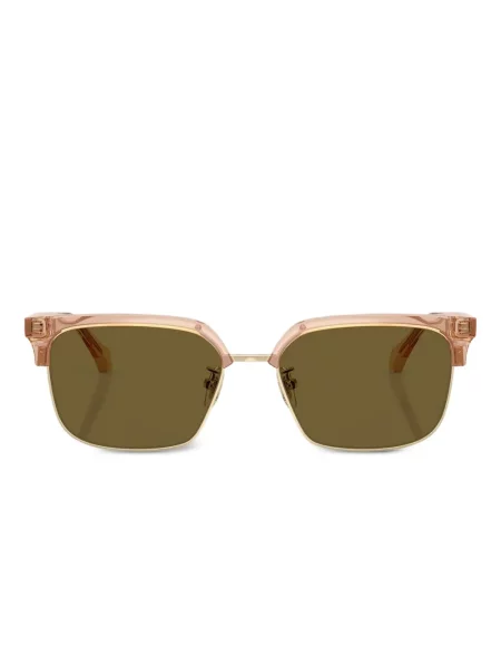 Saulės akiniai Versace Eyewear ruda