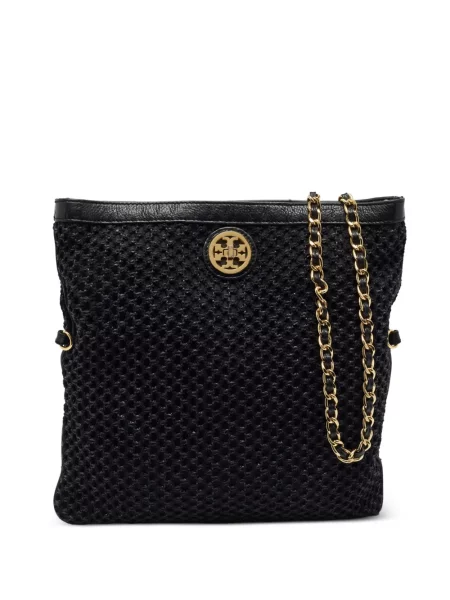 Colier Tory Burch cu bretele negru