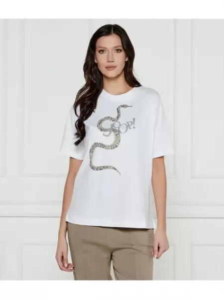 Joop! Tricou 58 | alb