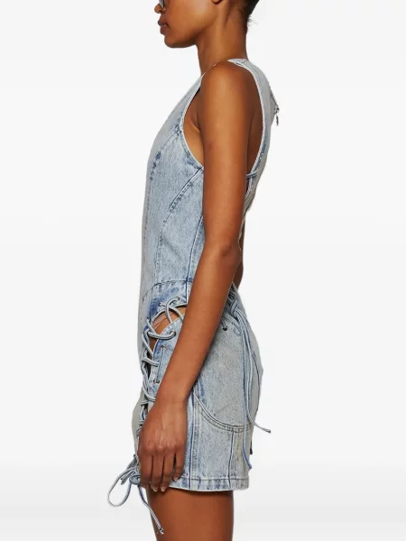 Odgovarati traper haljina Natasha Zinko plava