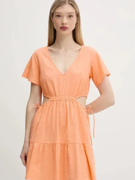 Šaty Rip Curl CALA VADELLA mini oranžová