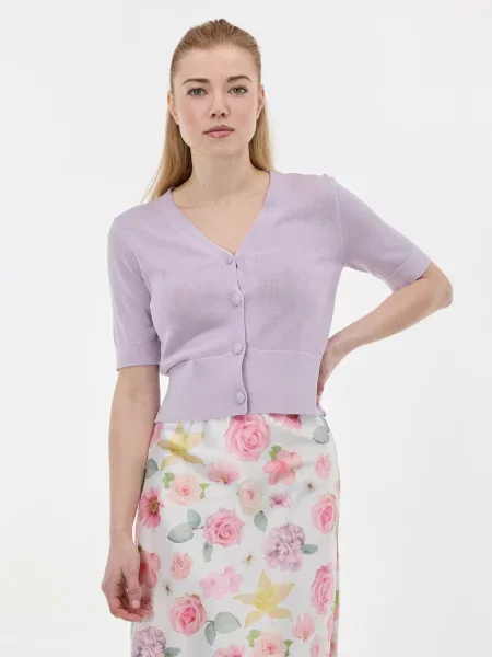 Kardigan Orsay biały