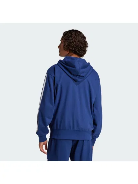 Bluza z kapturem Adidas niebieska