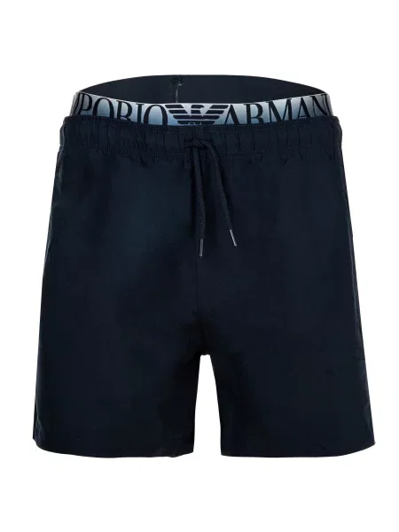 Emporio Armani Plavecké šortky marine modrá