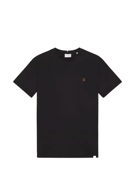 Tricou Les Deux cu broderie negru