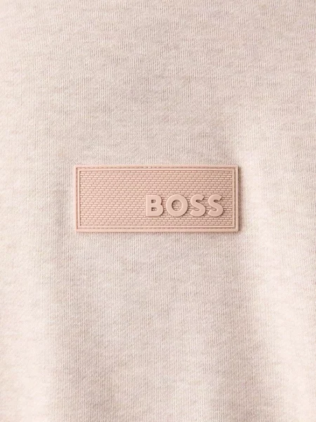 Свитер Boss Green с капюшоном зеленый