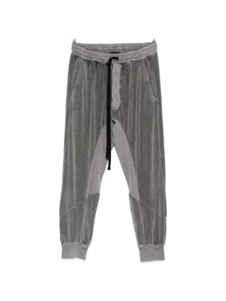 Pantaloni Thom Krom alergare cu cordon gri