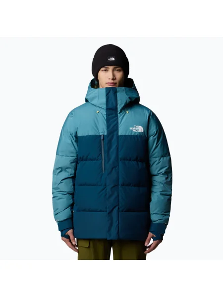 Jachetă de schi pentru bărbați The North Face Corefire Down Windstopper Jacket midnight petrol/algae blue albastru