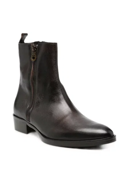 Botine Fratelli Rennella din piele maro