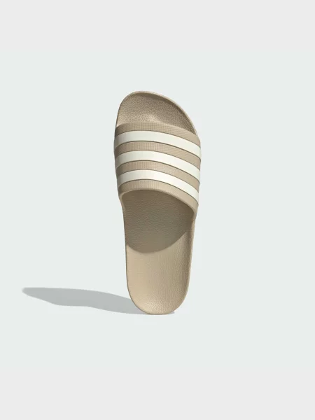 Шлепанцы Adidas бежевые