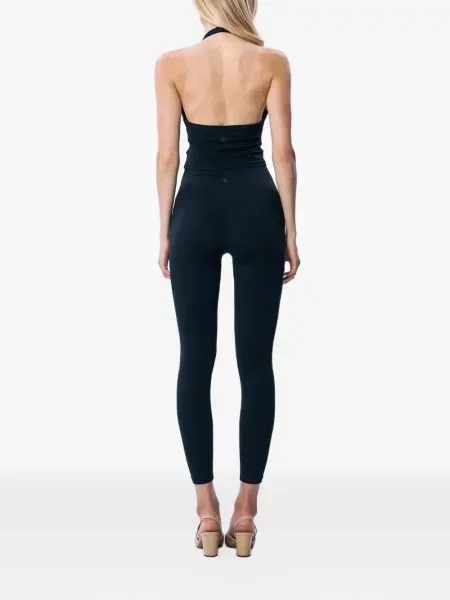 Leggings God Save Queens cu imagine negru