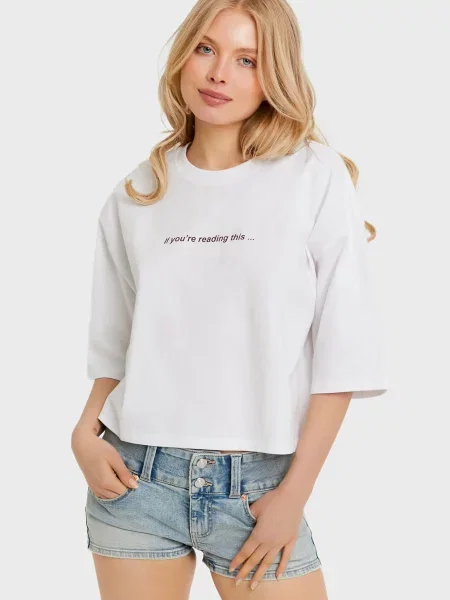Футболка Tally Weijl біла