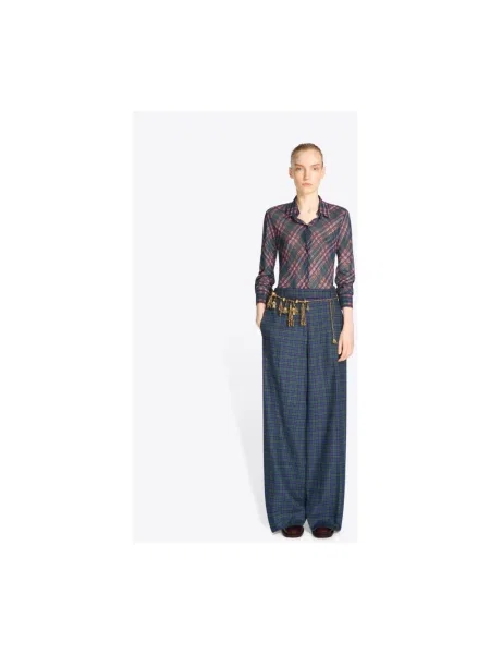 Spodnie Dries Van Noten zielone