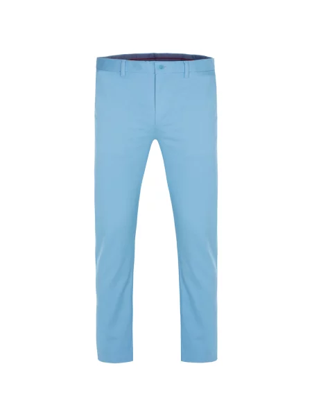 Pantaloni Tommy Hilfiger albastru