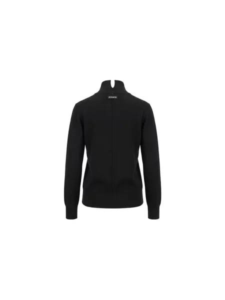 Sweter Pinko biznesowy czarny