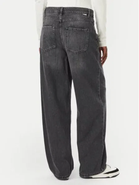 Billabong Farmer Holly Baggy Mid Wide Leg fekete