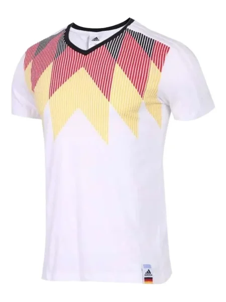 Strečové vícebarevný polotričko Adidas s autogramem šedé