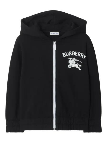 Bluza z kapturem dziecięca Burberry czarna