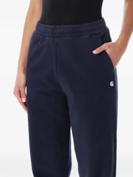 Trčanje hlače Carhartt Wip s autogramom plava