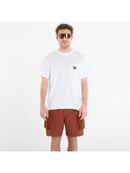 Tricou The North Face Mountain Logo Relaxed Short Sleeve Tee-Graphic TNF White L alb