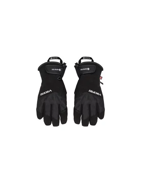 Lyžařské rukavice Viking Branson GTX black černé