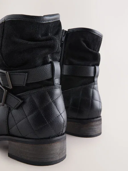 Next Rövid szárú csizmák Forever Comfort' fekete